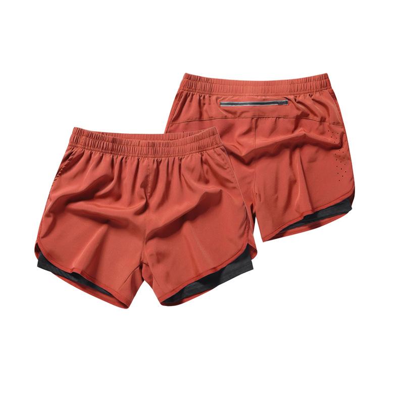 Men's Quick-Dry Double-Layer Running Shorts