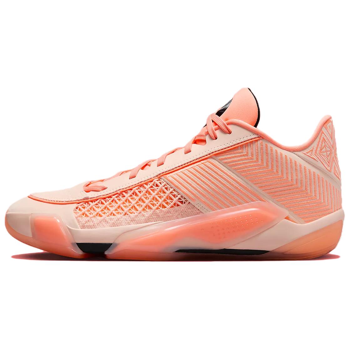 

Air Jordan 38 Low Crimson Tint Men Sneakers Orange Orange-Pulse Black FD2326-800 45