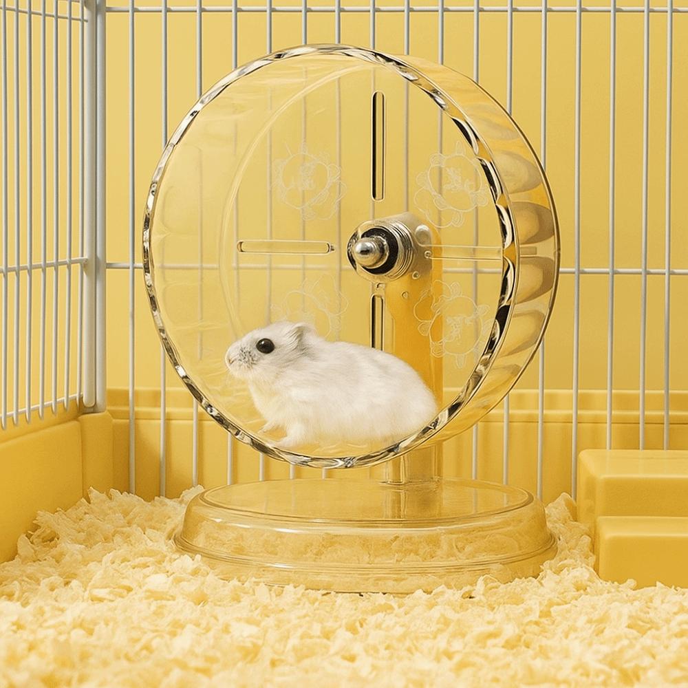 High-quality Stand Golden Hamster Exercise Wheel Small Pet Jogging Wheel Guinea Pigs