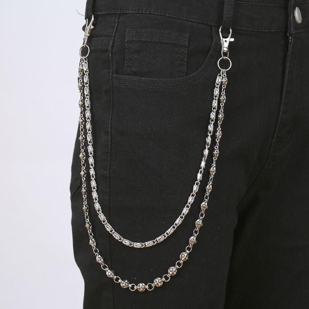 Double Chain Pants Chain Punk Jeans Chain Trendy Waist Chain  Accessories Gifts