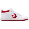 Converse Cons Fastbreak Pro lightweight and comfortable, slip-resistant and wear-resistant, mid-top skate shoes, unisex white red