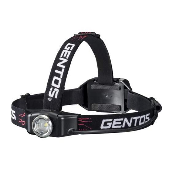 

GENTOS Headlight 001RG 300 Lumens Practical Lighting Time 6 [Brightness / Hours] GH-001RG чёрный
