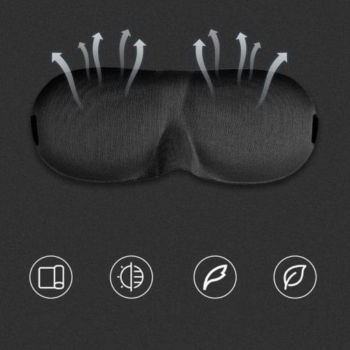 Sleeping Eye Mask - 3D 3D Eye Mask | Breathable Cooling Eye Cover for Sleeping, Camping, Beach, Airplane, Nap, Spa, Travel, Meditation