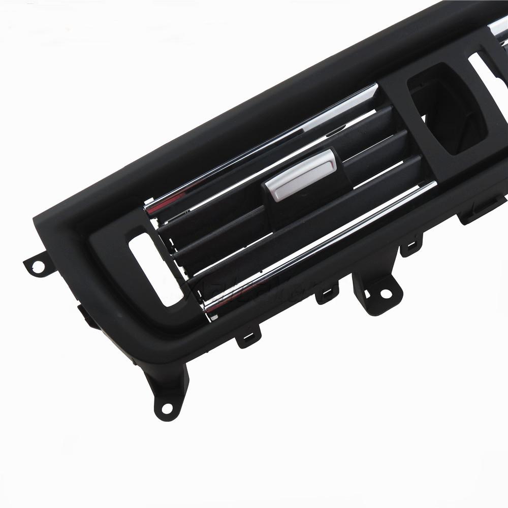 2 Stile Frontkonsole Grill Dash AC Klimaanlage Entlüftung für BMW F10 F11 F18 520i 523i 525i 528i 535i