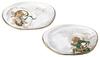 Aderia (ADERIA) [Premium Japanese Taste: Pair of Fujin and Raijin Deformed Plates, Made In Japan, Gift Boxed, S6228] Plates, Tableware, Japanese Table
