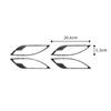 4Pcs Carbon Fiber Car Inner Door Handle Trim Car Styling For BMW X1 E84 2011-2015 Car Accessories Interior Modification