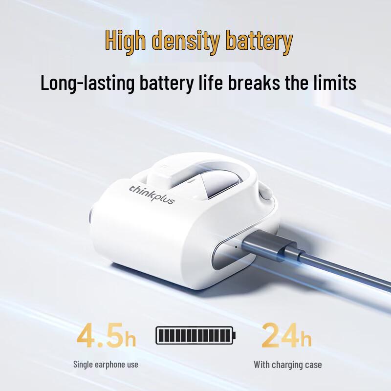 Lenovo ThinkPlus XT68 Ear-Hook Wireless Bluetooth Headset