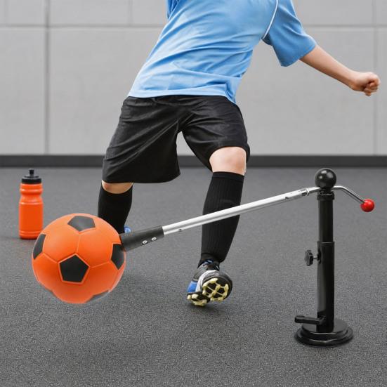 Soccer Trainer with Suction Cup Height Adjustable Football Dribbling Passing
