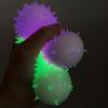 Stress Ball Bouncy Multi-functional Luminous LED Flashing Spiky Balls for Home