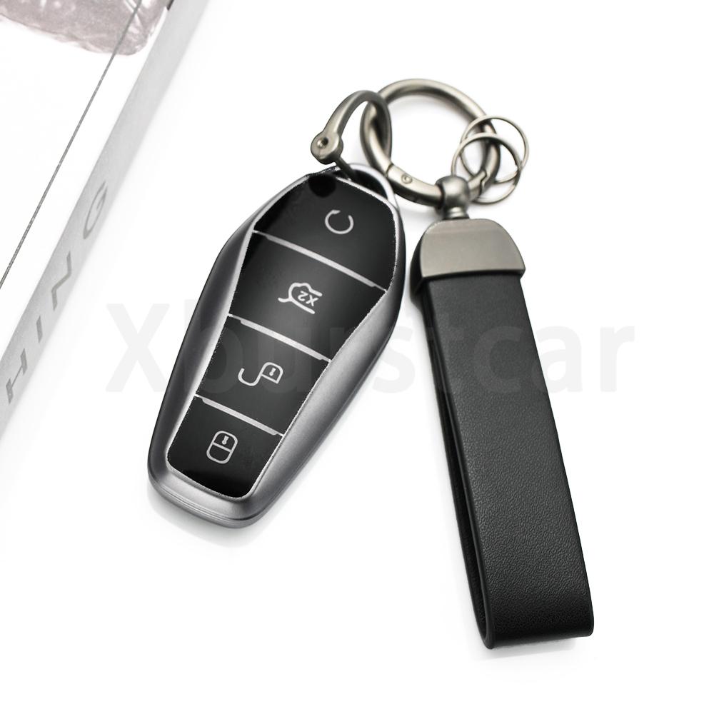 Tpu Shell For Byd Han Ev Dolphin Song Pro Tang Dm Yuan Dolphin E2 Atto 3 Max Qin Plus Auto Car Key Case Cover Fob Holder