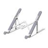Portable Aluminum Laptop Stand With Adjustable Height Cooling Support Notebook Tablet Phone Desktop Use