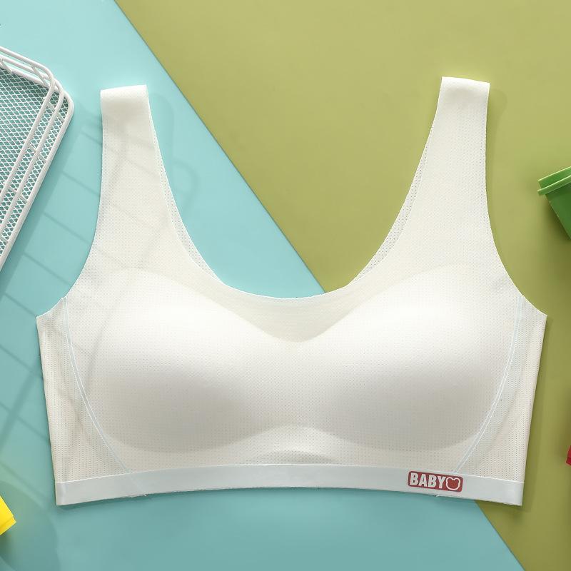 Girls' Underwear Development Stage Student Bra Breathable Elastic Sports Shockproof Small Tank Top Thin Underwear