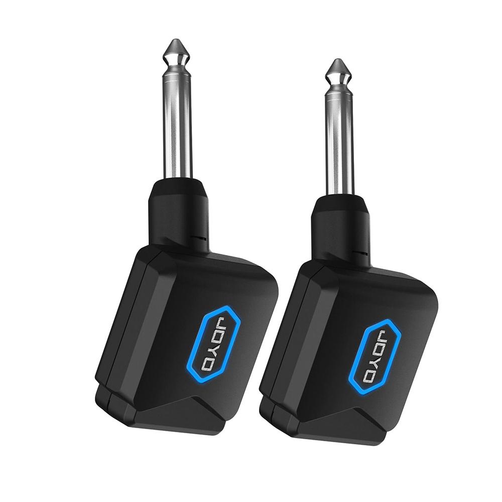 JOYO JW-06 5.8GHz Wireless Guitar Transmitter Receiver Rechargeable Guitar System 20m Range 48K/24bit for Electric Guitars Bass