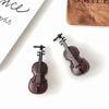 Mini Side Clip Creative Violin Hair Clips For Women And Girls To Fix Hair Barrettes Hair Accessories Headwear Cosplay Decor Gift