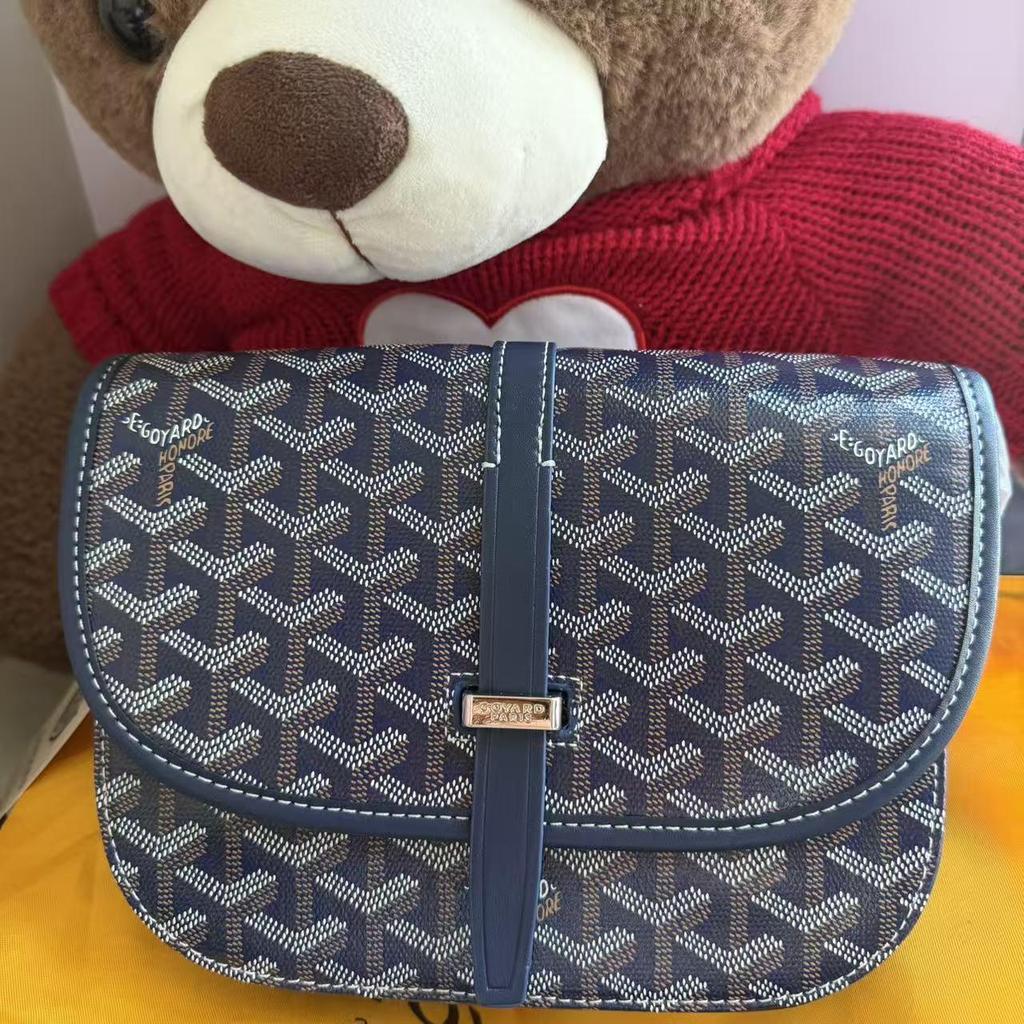 2024 Goya Monogram Saddle & Messenger Crossbody Bag for Women