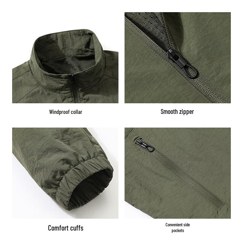 ROMON Men's Autumn/Winter Outdoor Windproof Jacket