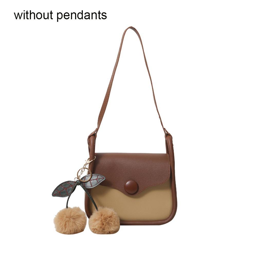 

Versatile Women Casual Bag Splicing Design Crossbody Bag Trendy Shoulder Bag Shopping