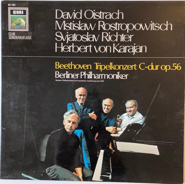 

LP Record LUDWIG VAN BEETHOVEN BERLINER PHI Tripelkonzert CDur Op.56 61137 EMI Electrola 1972 Germany Classical Used