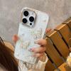 Pearl Butterfly Phone Case for iPhone 16 Pro, 17 Pro Max, 15 Pro Max, and 13