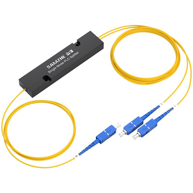 SAMZHE 1x2 SC/UPC Single-Mode Fiber Optic Splitter