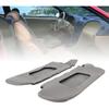 Asixxsix Sun Visor Cover Protector for 1994 to 2004, PU Leather Sun Visor Replacement Cover Skin, Left Driver and Right Passenger Side Sunvisor