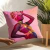 Hot DdoechiiES Album Pillow Case Home Living Room Decoration Linen Pillow Cases Cushion Cover