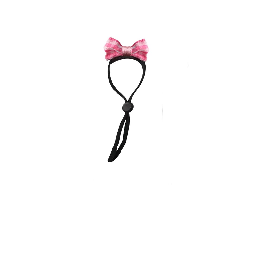 Miaodi Cute Bow Headdress for Pet Birds, Small Pet Decor Bird Supplies