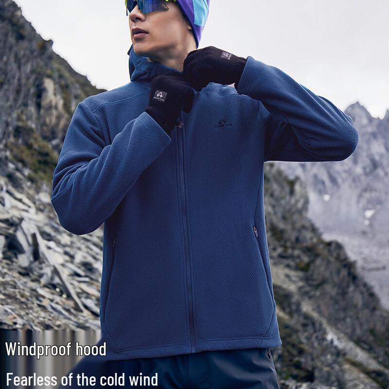 Pioneer Camp Men's Hooded Fleece Jacket XRY513038