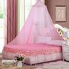 Hanging Mosquito Net Princess Dome Foldable Bed Cover Hanging Fly Proof Net Protective Bed Tent  Floor  Mosquito Net Bed Tent