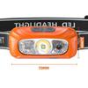 Mini Led Headlamp Built-In Battery Usb Rechargeable Head Torch Outdoor Camping Fishing Head Flashlight Searchlight Headlight
