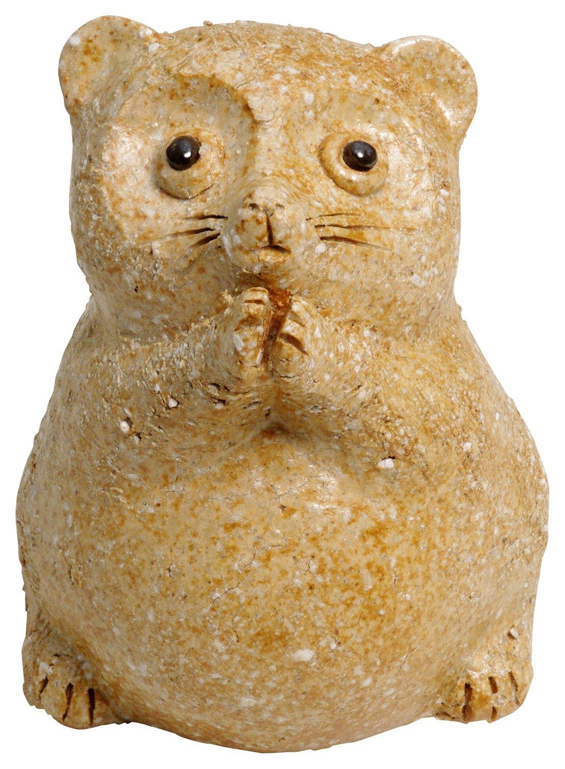 

Shigaraki ware, Hechimon, rough clay, Tanuki (small), 4-0180