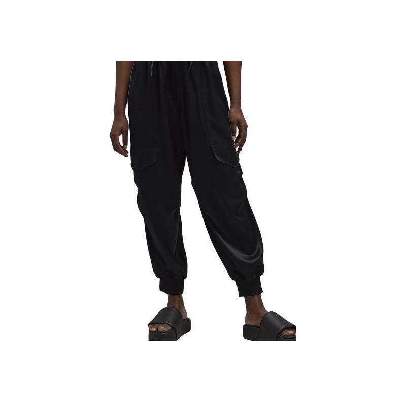 Y-3 Tech Silky Cargo Pants Black Unisex IL2155