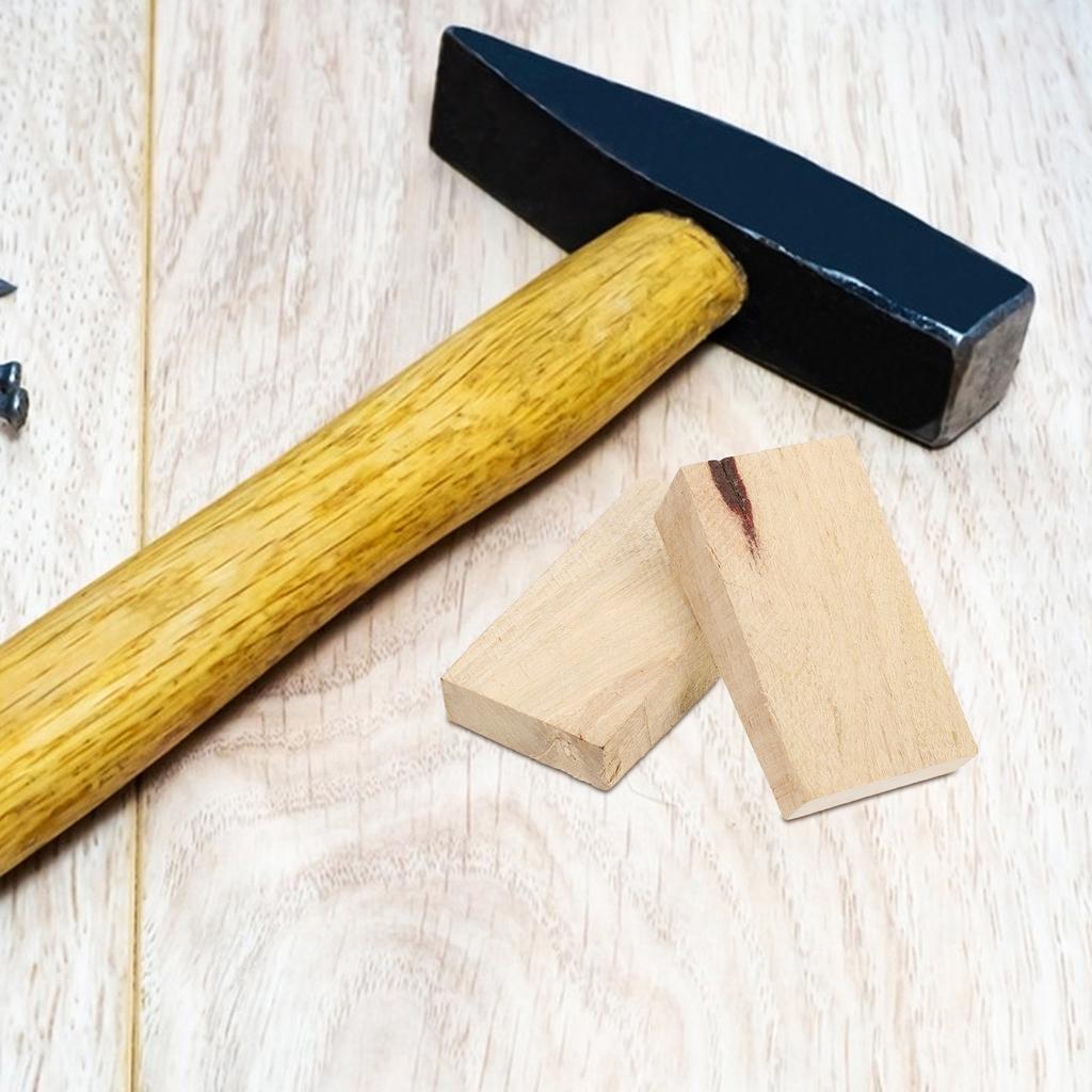 10Pcs High-Density Wood Handle Wedges Easy Install Trim-to-Fit for Axe Hoe Hammer Replacement Sturdy Tool Longevity
