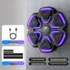 Bluetooth Smart Music Boxing Target Wall with Light-up Features and Gloves for Stress Relief and Fitness