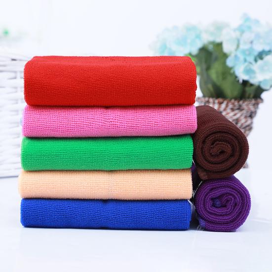 5Pcs Absorbent Microfiber Towel Quick Drying Washcloth 14" X 30" Skin-Friendly Towel for Bathroom Fitness Sports Yoga Beach