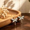 Hot-selling Hand-painted Enamel Color Dragonfly Design Earrings Mori Contrasting Color Women's Niche Temperament Versatile Earrings