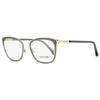 Roberto Cavalli Women S Rectangular eyeglaSSeS Rc5071 Maremma 020 Gold tranSparent Gray 52mm 020
