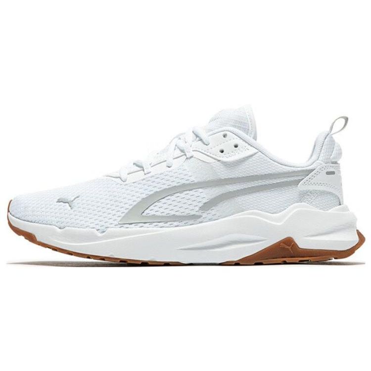 Puma Stride Mens White Silver 389422-02 EU 41
