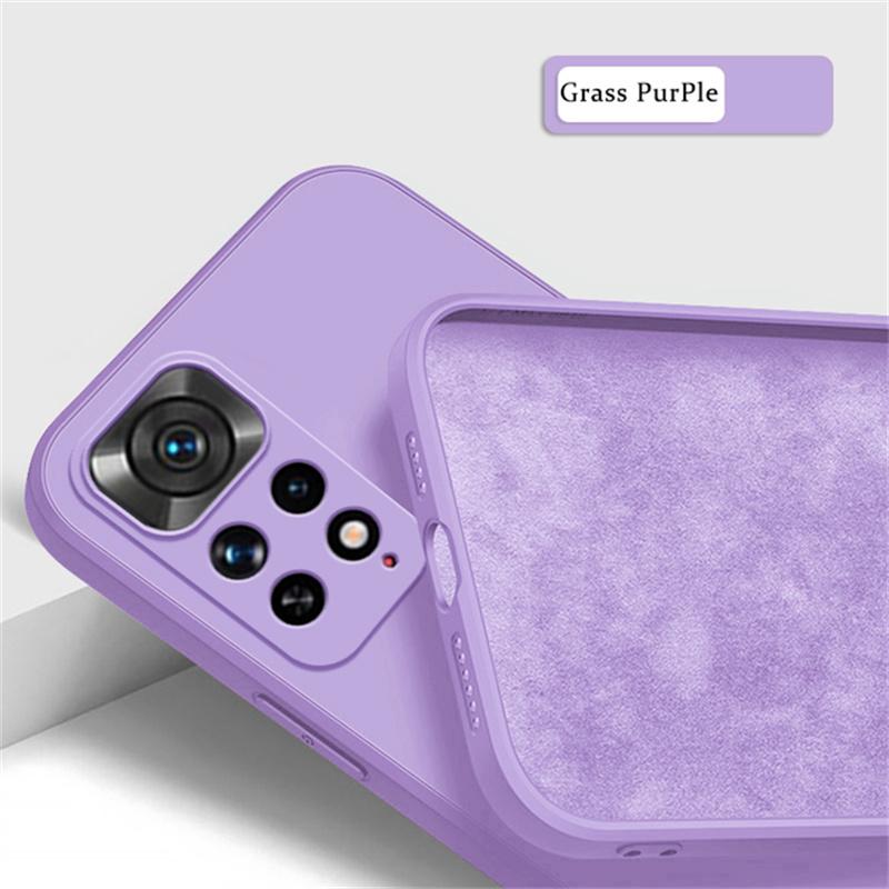 Liquid Silicone Case For Xiaomi Redmi Note 10 10S 9S 7 8 9 Pro Max K70 K70E K60 K60E K30 K40 K50 Ultra Soft Shockproof Cover