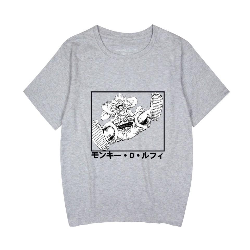 ONE PIECE Anime Print Oversized T Shirt Women Men Boys Girls Summer Short Sleeve Funny Tshirt Graphic Tee Harajuku Tops