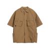 Tide Brand Summer New Ultra-Thin Quick-Dry Japanese Workwear Short-Sleeve Retro Loose Shirt