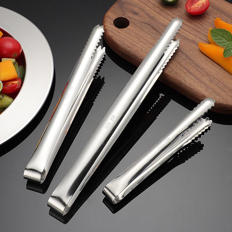 304 Stainless Steel Anti-slip Ice Tongs