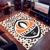 Op maat gemaakte FC Shakhtar Donetsk Print Vloerkleed - Zacht, Wasbaar Antislip Binnentapijt, Woonkamer, Huis & Kantoor Decoratief Tapijt