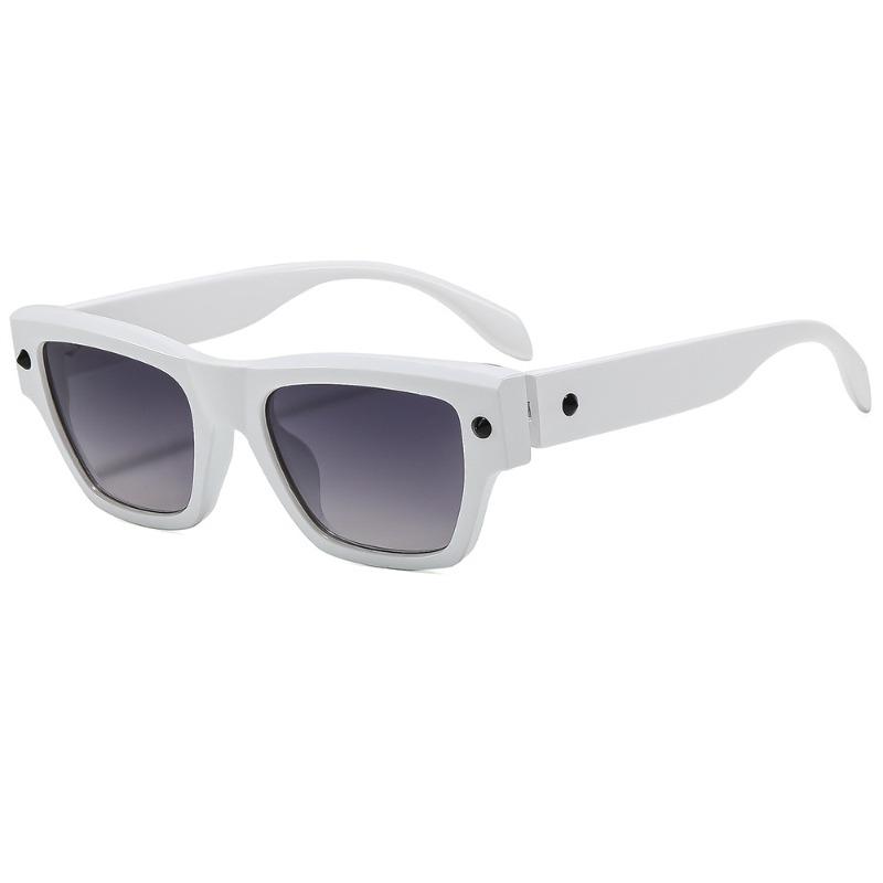 New Retro Square Black Sunglasses for Men Women Outdoor Protection Gradient Shades UV400 Classic Trendy Driving Sun Glasses