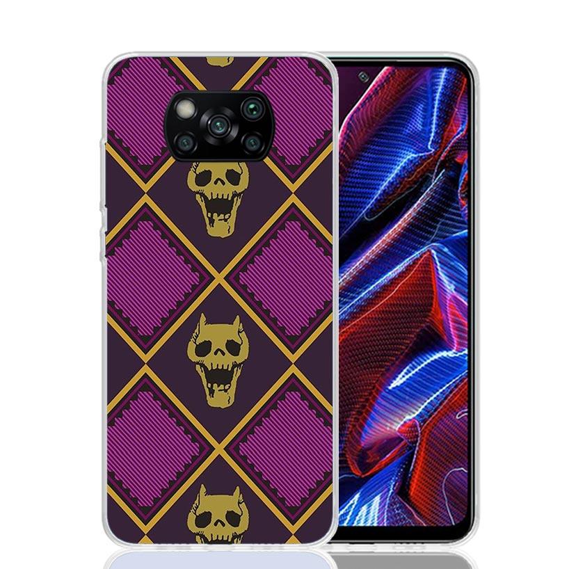 JoJo Adventure Killer Queen Phone Case For Xiaomi Poco X7 X6 X5 Pro F7 Ultra Redmi 15C 15 13 13C 12 12C 10 10A 10C 9 9A 9C 9T Co