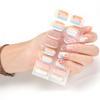 Nail Polish Novidades Designer Women Salon Nail Decals Sticker Pure Solid Tips Nail Self Set Co K7H2