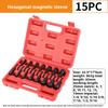 1/4 Wind Turbine Strong Magnetic Set, Hexagonal Socket Head Set, Electric Drill Accessories, Wind Turbine Screw Sleeve