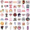 100 Inspirational Feminist Graffiti Stickers Personalized DIY Decorative Computer Suitcase Waterproof