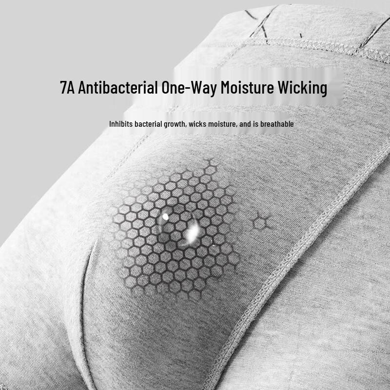 Langsha Men's Plus Size Boxer Briefs