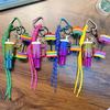 Fashionable Sports Barbell Keychain: Mini Water Cup and Bag Pendant
